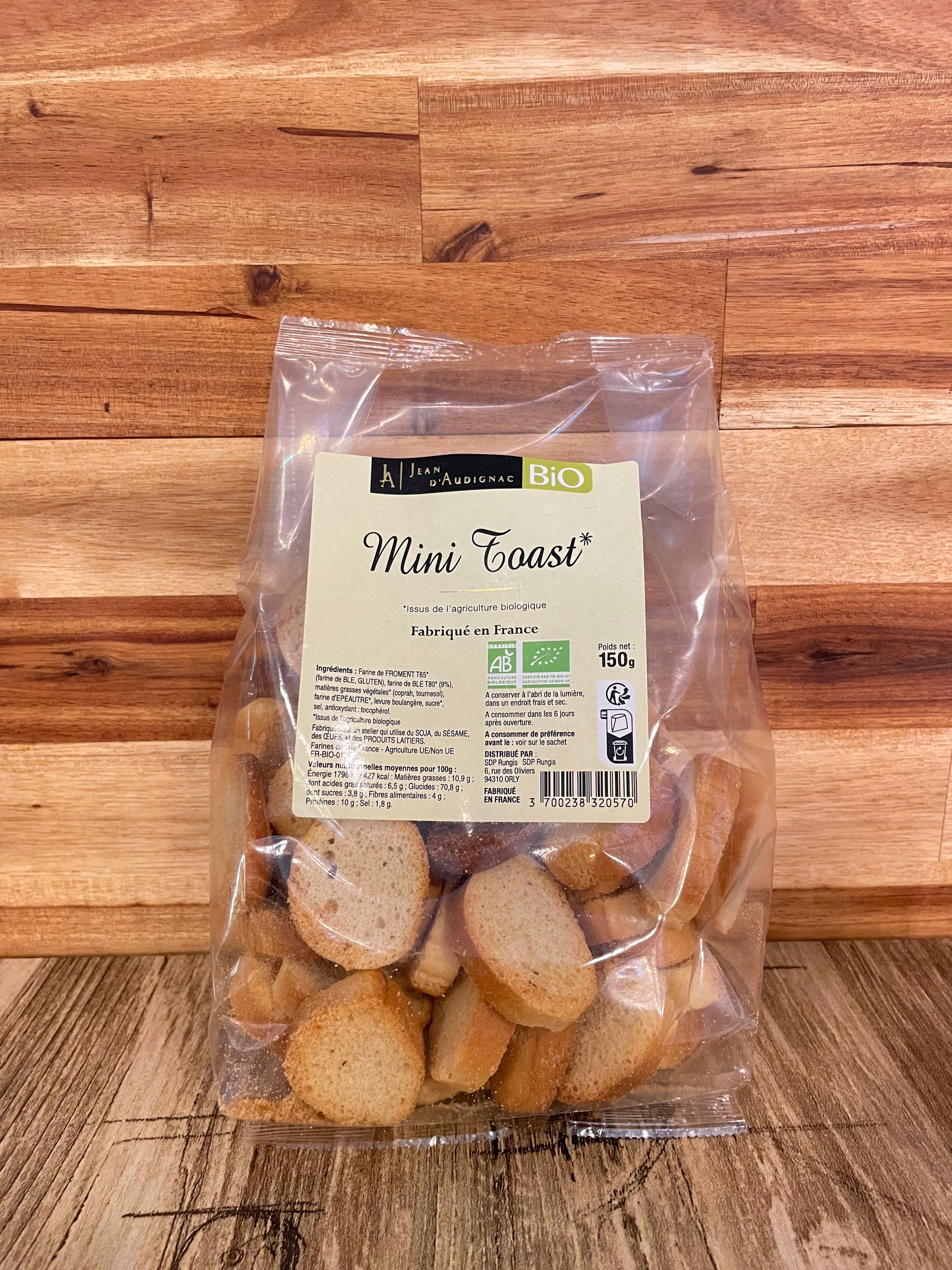 Organic Mini Toasts