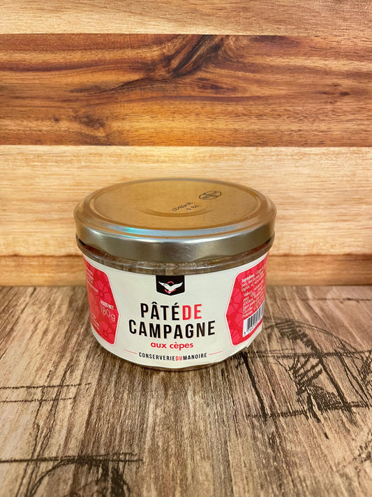 Pâté de campagne aux cèpes